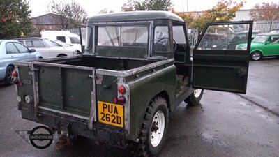 Lot 538 - 1967 LAND ROVER SERIES III CONVERTIBLE 2 AXLE RIGID BODY