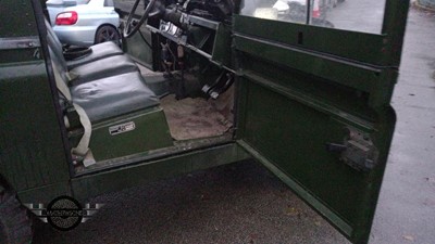 Lot 538 - 1967 LAND ROVER SERIES III CONVERTIBLE 2 AXLE RIGID BODY