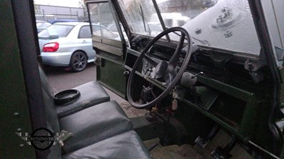 Lot 538 - 1967 LAND ROVER SERIES III CONVERTIBLE 2 AXLE RIGID BODY