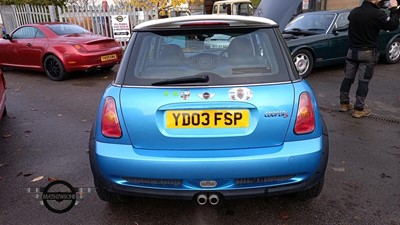 Lot 608 - 2003 MINI MINI COOPER S