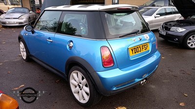 Lot 608 - 2003 MINI MINI COOPER S