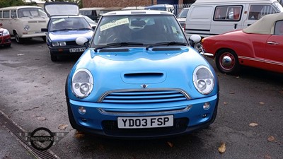 Lot 608 - 2003 MINI MINI COOPER S