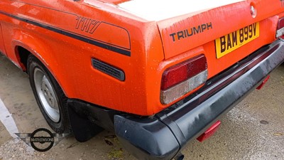 Lot 111 - 1979 TRIUMPH TR7