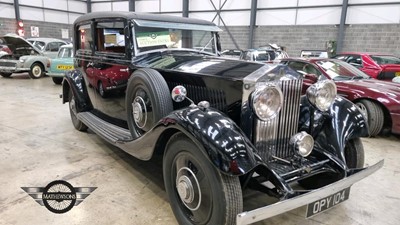 Lot 595 - 1934 ROLLS ROYCE 20/25