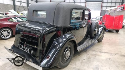 Lot 595 - 1934 ROLLS ROYCE 20/25