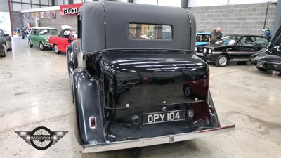 Lot 595 - 1934 ROLLS ROYCE 20/25