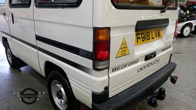 Lot 100 - 1988 BEDFORD 99 170 RASCAL DANBURY