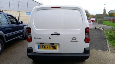 Lot 662 - 2017 CITROEN BERLINGO 625 LX BLUEHDI A