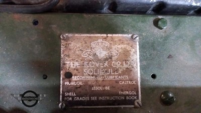 Lot 700 - 1955 LAND ROVER SERIES I  107"