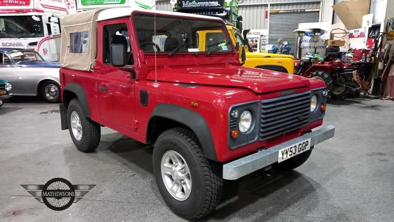 Lot 693 - 2003 LAND ROVER DEFENDER 90 TD5