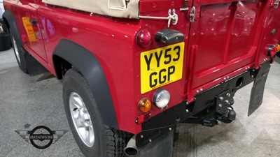 Lot 693 - 2003 LAND ROVER DEFENDER 90 TD5