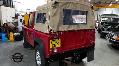 Lot 693 - 2003 LAND ROVER DEFENDER 90 TD5