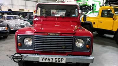 Lot 693 - 2003 LAND ROVER DEFENDER 90 TD5