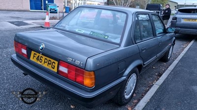 Lot 188 - 1989 BMW 318i