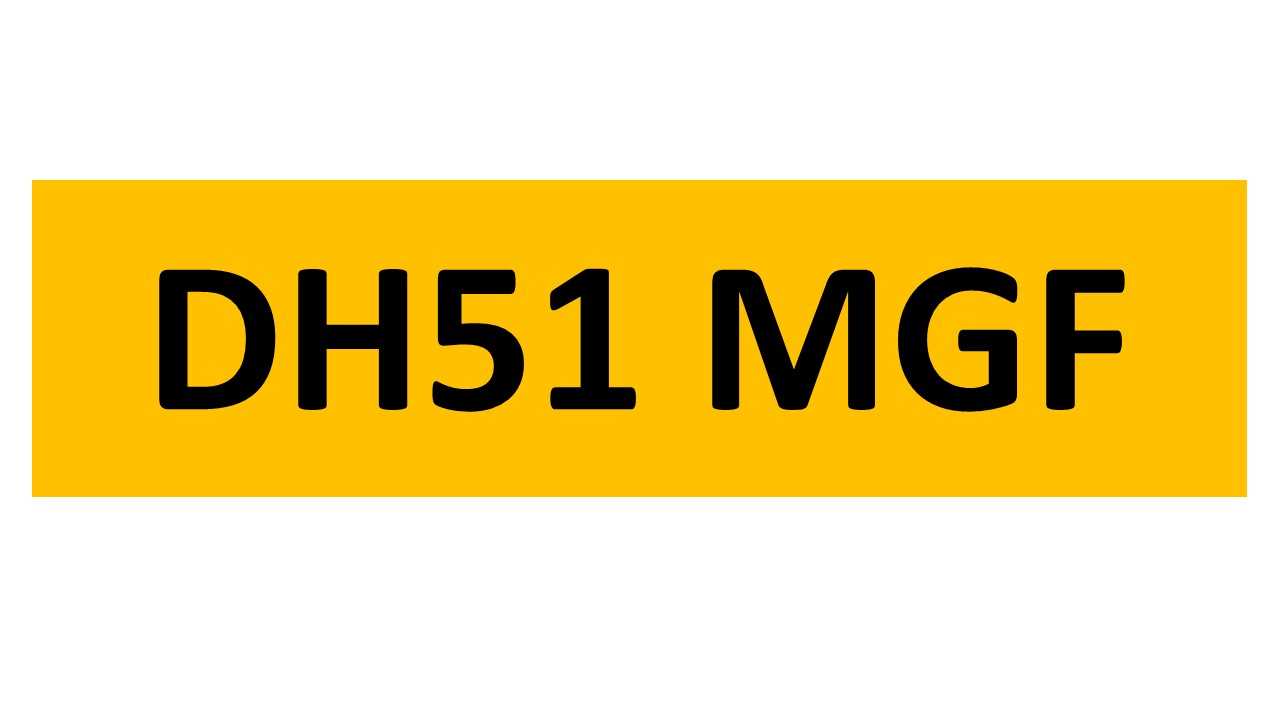 REGISTRATION ON RETENTION - DH51 MGF
