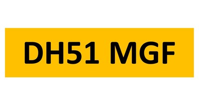 Lot 18-11 - REGISTRATION ON RETENTION - DH51 MGF