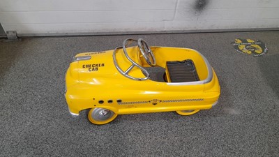 Lot 76 - CHILDS PEDAL CAR  ( YELLOW TAXI )