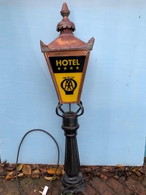 Lot 487 - AA HOTEL STREET LAMP