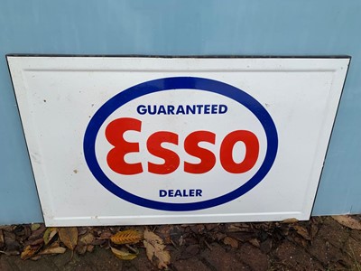 Lot 511 - ESSO ENAMEL SIGN  34" X 21"