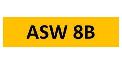 Lot 36-11 - REGISTRATION ON RETENTION - ASW 8B