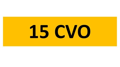 Lot 55-11 - REGISTRATION ON RETENTION - 15 CVO