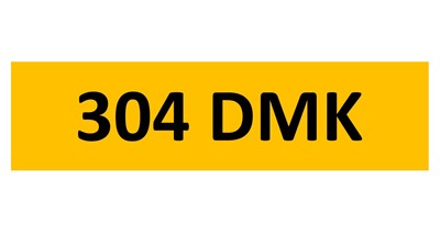 Lot 61-11 - REGISTRATION ON RETENTION - 304 DMK