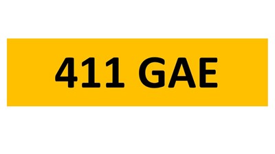 Lot 80-11 - REGISTRATION ON RETENTION - 411 GAE