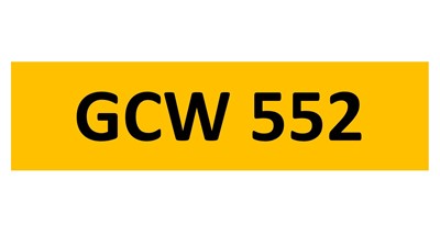 Lot 81-11 - REGISTRATION ON RETENTION - GCW 552