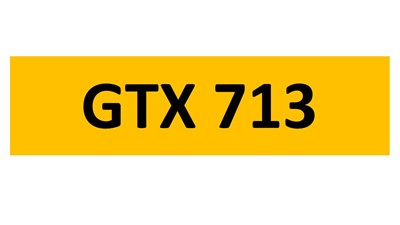 Lot 86-11 - REGISTRATION ON RETENTION - GTX 713