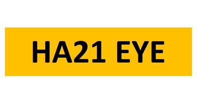 Lot 90-11 - REGISTRATION ON RETENTION - HA21 EYE