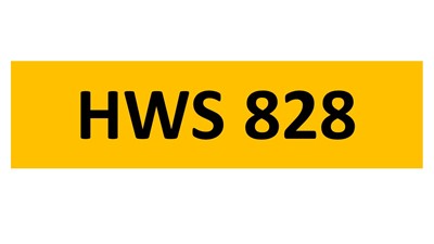 Lot 96-11 - REGISTRATION ON RETENTION - HWS 828