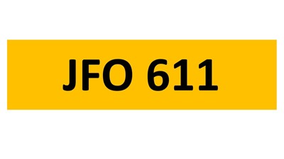 Lot 101-11 - REGISTRATION ON RETENTION - JFO 611