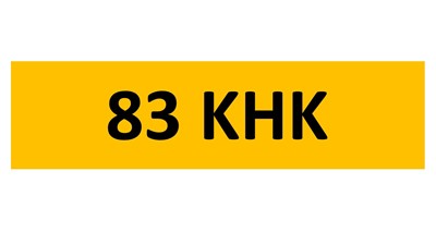 Lot 113-11 - REGISTRATION ON RETENTION - 83 KHK