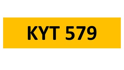 Lot 118-11 - REGISTRATION ON RETENTION - KYT 579