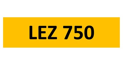 Lot 123-11 - REGISTRATION ON RETENTION - LEZ 750