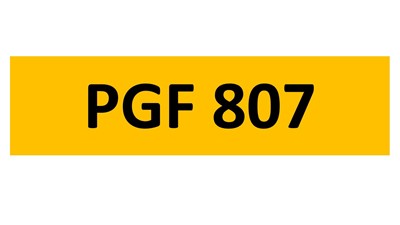 Lot 154-11 - REGISTRATION ON RETENTION - PGF 807