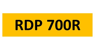 Lot 168-11 - REGISTRATION ON RETENTION - RDP 700R