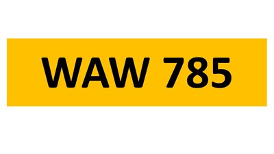 REGISTRATION ON RETENTION - WAW 785