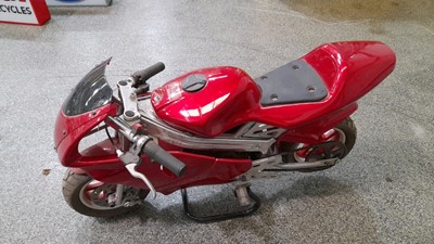 Lot 316 - MINI CHILDS PETROL RACING MOTORCYCLE