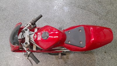 Lot 316 - MINI CHILDS PETROL RACING MOTORCYCLE