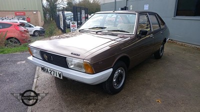 Lot 270 - 1980  TALBOT ALPINE GL