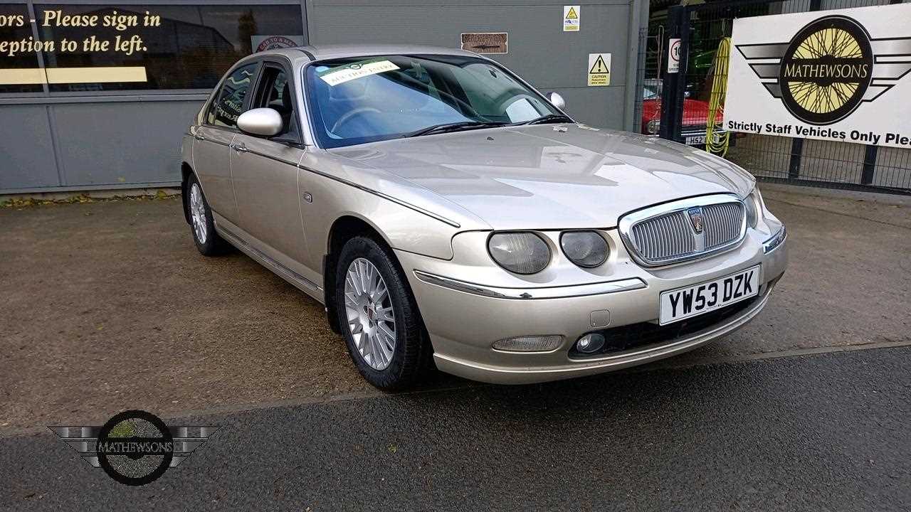 Lot 400 - 2004 ROVER 75 CLUB CDTI