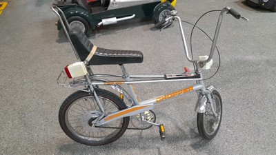 Lot 423 - MK2 RALEIGH CHOPPER COMPLETE WITH PERIOD LIGHTS & BELL