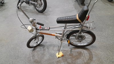 Lot 423 - MK2 RALEIGH CHOPPER COMPLETE WITH PERIOD LIGHTS & BELL