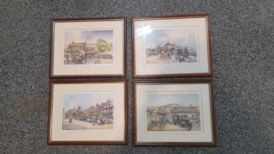 Lot 575 - 4 LIMITED EDITION SIGNED AUTOMOTIVE FRAMED PRINTS