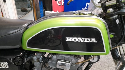 Lot 378 - 1977 HONDA CB200