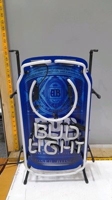 Lot 125 - BUD LIGHT NEON SIGN