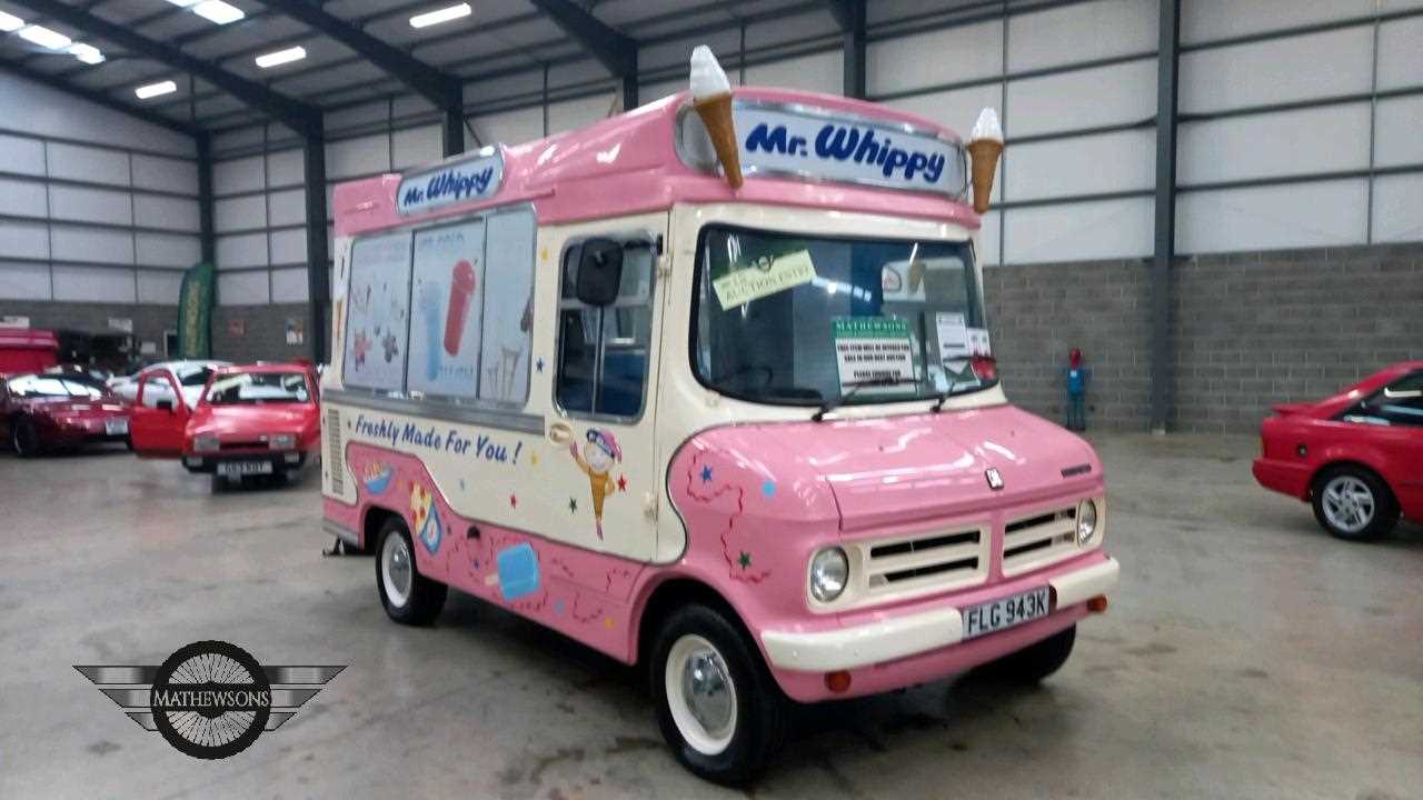 Lot 212 - 1972 BEDFORD CF ICECREAM VAN