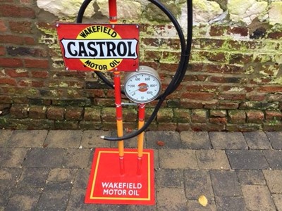 Lot 257 - RENOVATED CASTROL WAKEFIELD PUMP