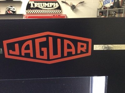Lot 270 - LARGE ILLUMINATED JAGUAR RACING SIGN